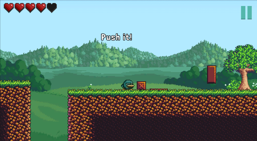 PareSlump Screenshot - Push puzzle